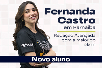 Fernanda Castro em Parnaíba - Redação Avançada - Novo aluno