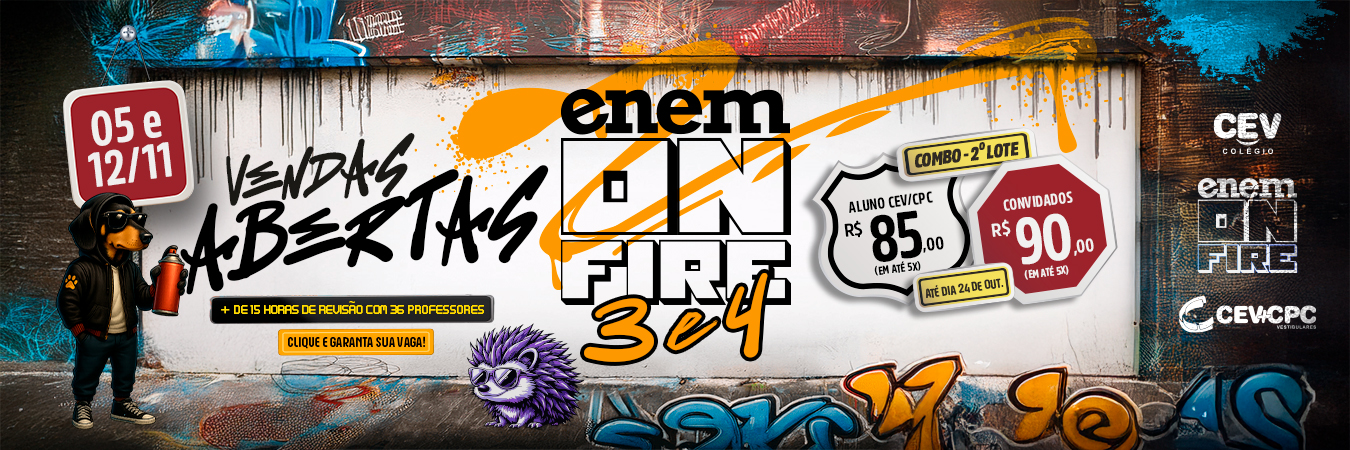 ENEM On Fire Partes 3 e 4 - 2º lote