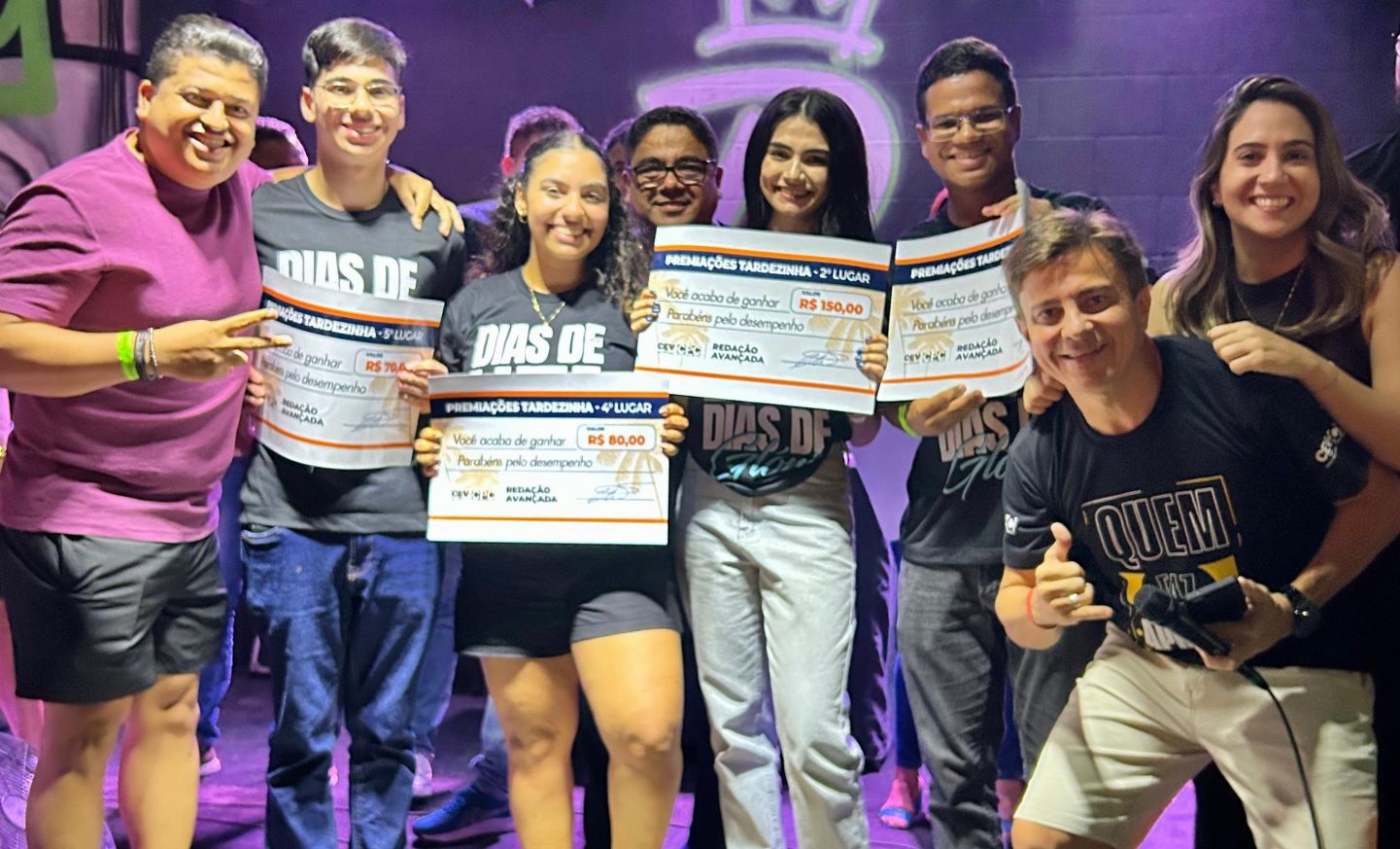 Tardezinha CEV+CPC celebra mais um ciclo vitorioso dos estudantes rumo à aprovação