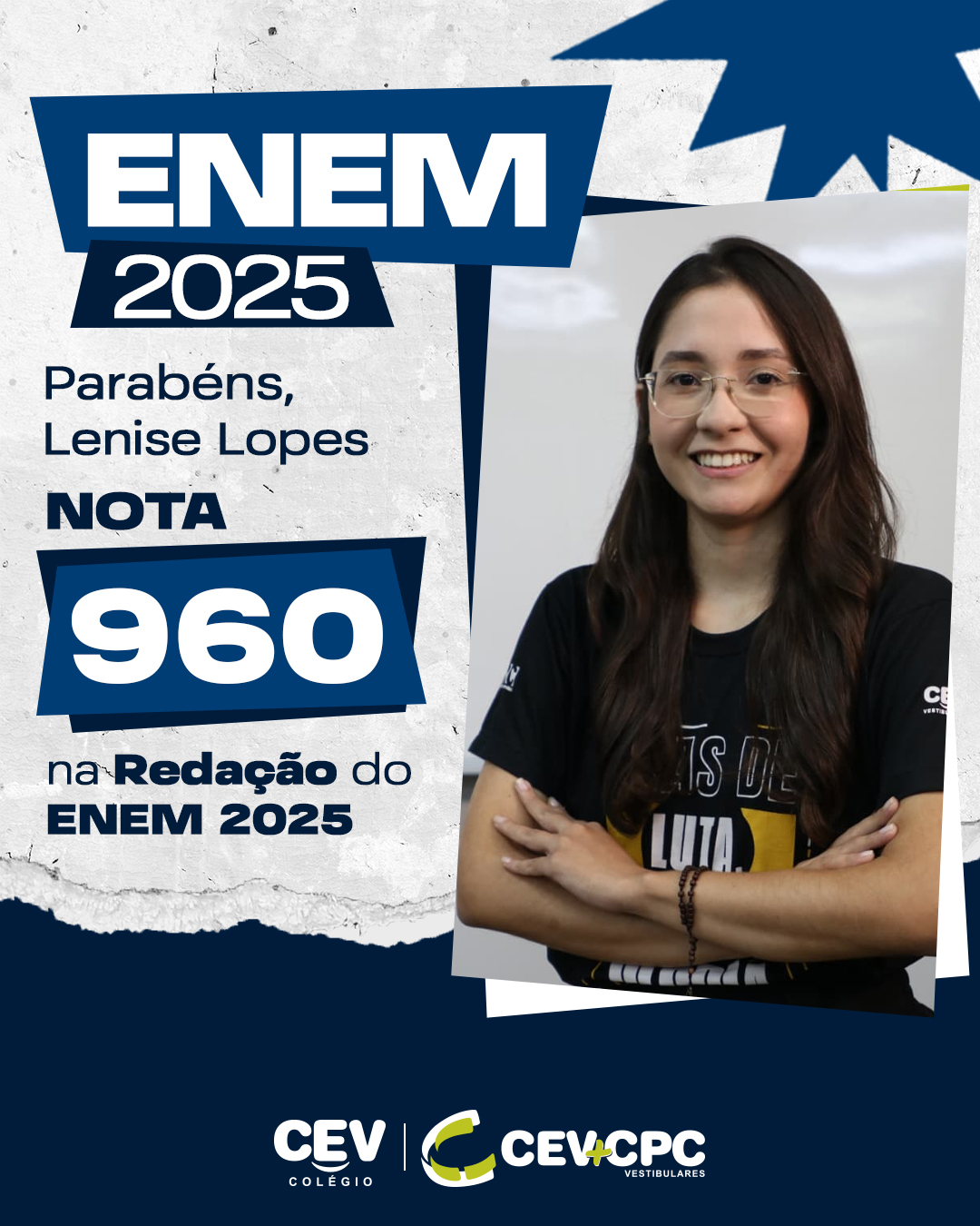 Alunos do CEV+CPC chegam a notas próximas a 1000 na redação do Enem