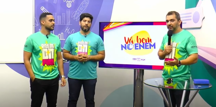 Vá Bem no ENEM: confira como foi o primeiro programa de Matemática e suas Tecnologias!