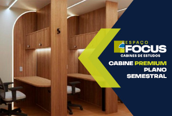 CABINE PREMIUM (PLANO SEMESTRAL 1 TURNO) MANHÃ - TARDE - NOITE - 2026