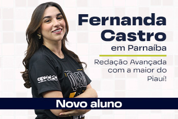 Fernanda Castro em Parnaíba - Redação Avançada - Novo aluno
